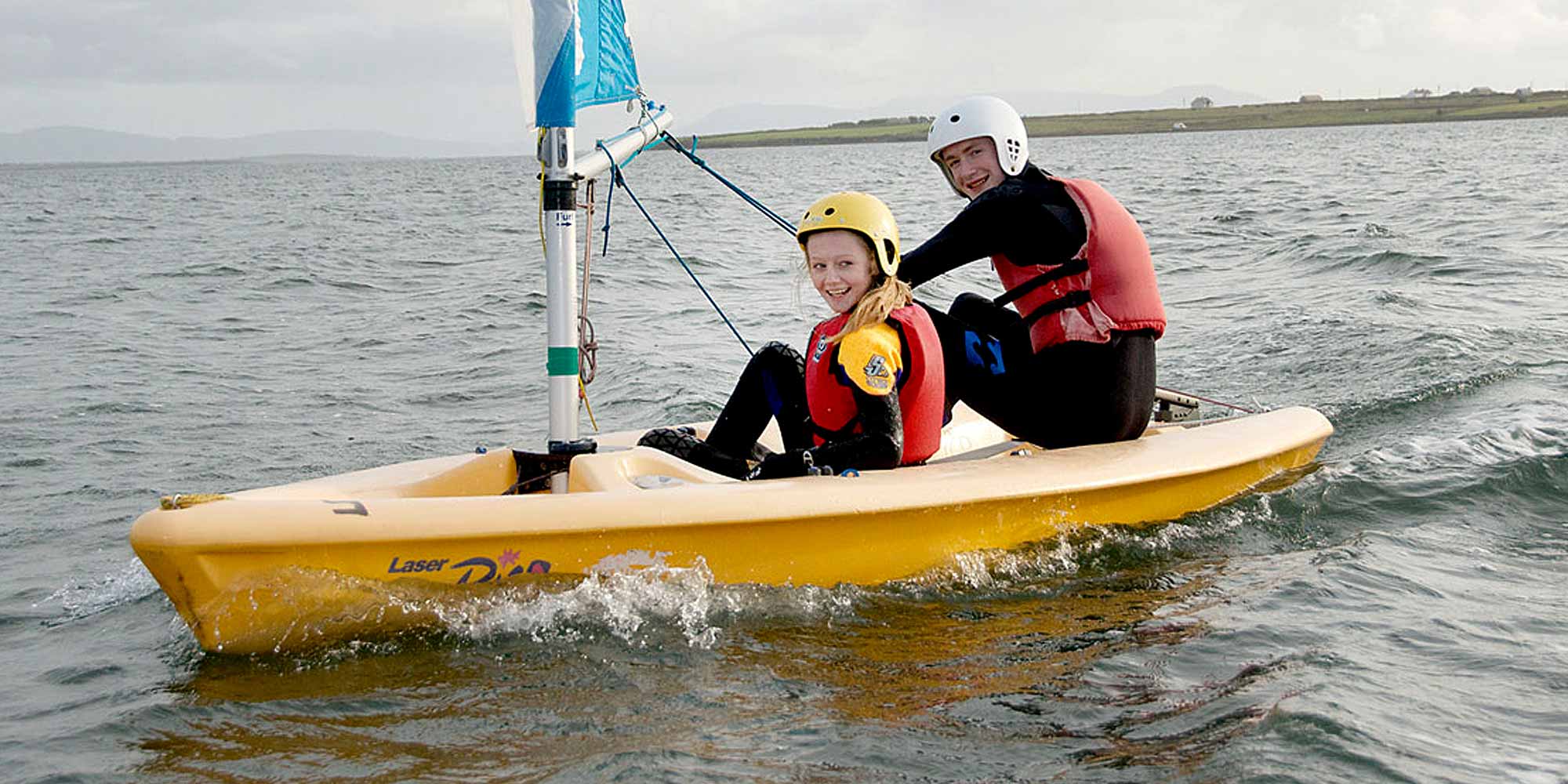 Sailing at Coláiste Uisce