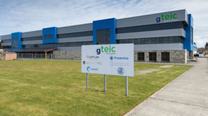 Official opening of Údarás na Gaeltachta’s gteic @Gaoth Dobhair, a state-of-the-art innovation and digital hub, Government Chief Whip and the Minister of State with responsibility for the Irish Language, the Gaeltacht and the Islands, Joe McHugh, TD., gteic is a network of innovation & digital hubs in locations throughout Ireland’s Gaeltacht areas. Photo Clive Wasson