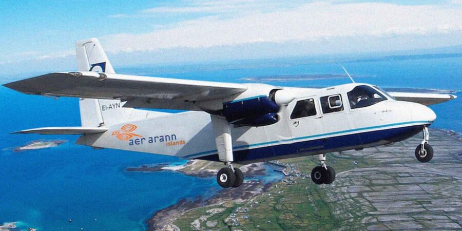 Eitleán Aer Arann i mbun eitilte