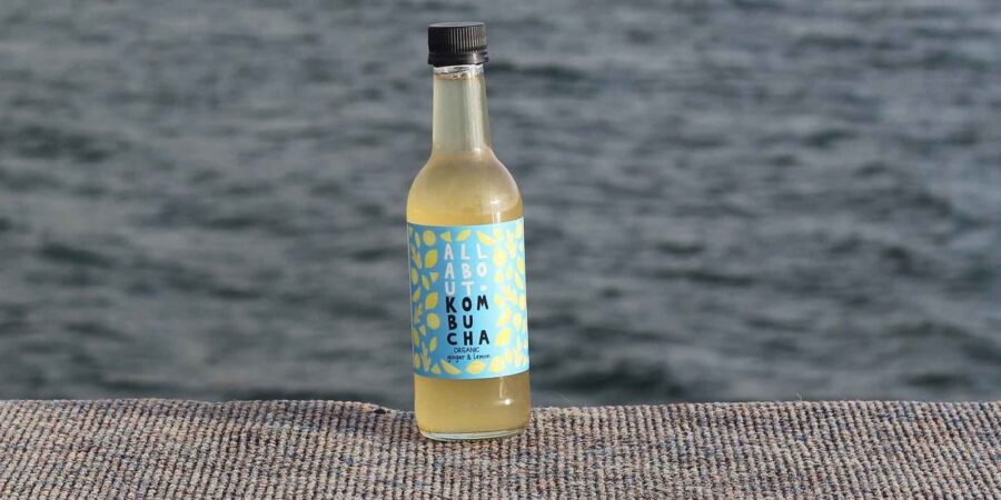 Buidéal blasta Kombucha