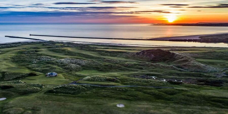 An ghrian ag dul fúithi uaidh ghalfchúrsa