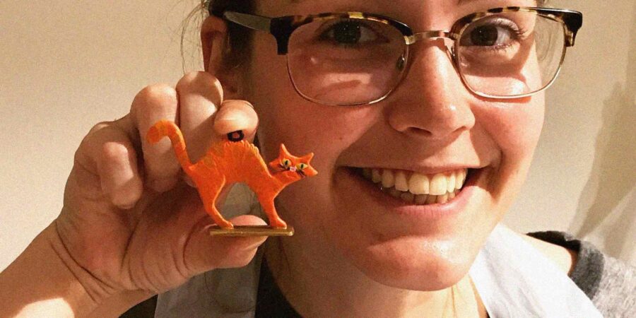 Deilbhín de chat ón Toy Soldier Factory