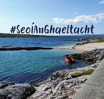 Trá foirfe ag an nGaeltacht