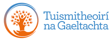 lógó don Tuismitheoirí na Gaeltachta