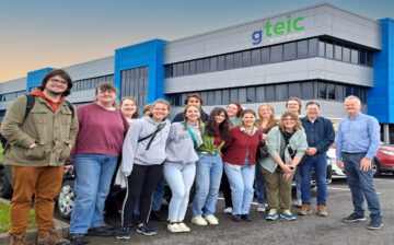 Students from Truman State University visiting Donegal Gaeltacht