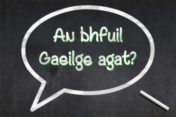 logo 'an bhfuil Gaeilge agat